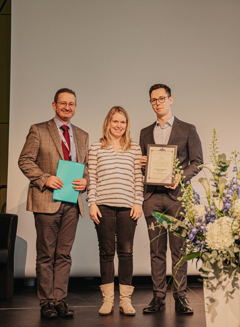 Award ceremony at the ADKA Congress 2023 in Nürnberg