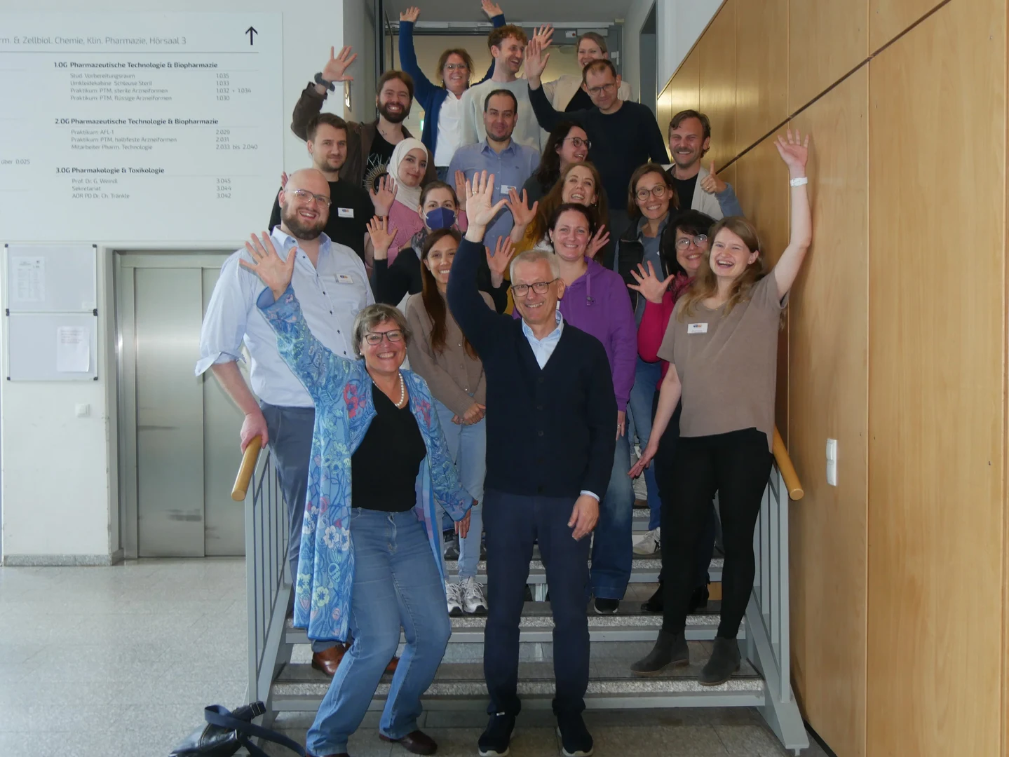 Die vierte Kohorte am Start